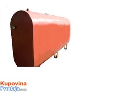 Cistrena 'MIN Termotehnika Niš' metalna 3000 l Cistrena 'MIN Termotehnika Niš' metalna 3000 l