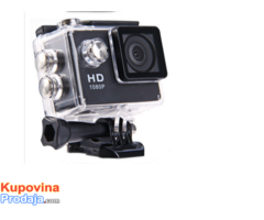 Vodootporna sportska kamera A9 HD 1080P MJPEG 2 inch LCD IP68 30m - Fotografija 1/3
