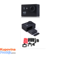 Vodootporna sportska kamera A9 HD 1080P MJPEG 2 inch LCD IP68 30m - Fotografija 3/3