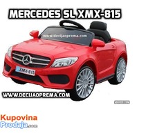 Mercedes SL xmx 815 Auto na akumulator sa daljinskim - Fotografija 1/7