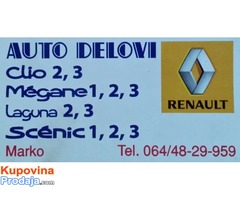 Renault Polovni Delovi Sabac - Fotografija 1/5