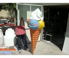 Sladoled reklamna maketa - Fotografija 2/8
