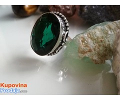 prsten boje GREEN QUARTZ - Fotografija 4/7