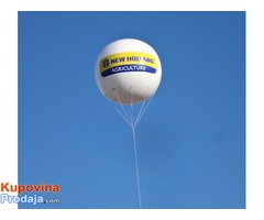 Cepelini, velike lopte, reklama sa svetlom iznad grada, sve sa lagera, gigantski baloni, štampa - Fotografija 4/8