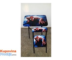 SPIDERMAN Set sto i stolica - Fotografija 2/2