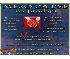 Meso za pse Meso za pse