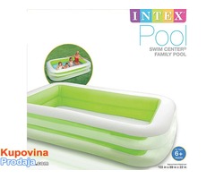 Intex bazen porodicni 262x175x56 - Fotografija 1/3