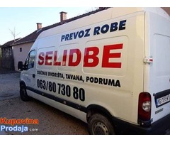 Prevoz robe i selidbe