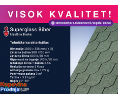 Tegola Superglass Biber - Fotografija 2/10