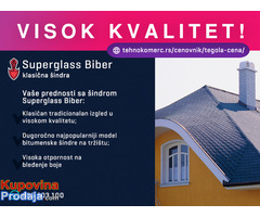 Tegola Superglass Biber - Fotografija 3/10