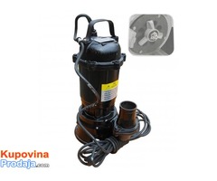 Black potapajuca muljna pumpa sa seckalicom 2600w - Fotografija 3/4