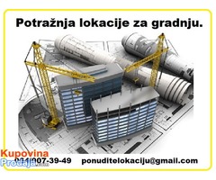 Potraznja lokacije za izgradnju stambenog objekta Potraznja lokacije za izgradnju stambenog objekta