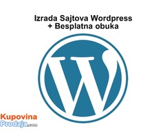 Izrada wordpress sajtova + Besplatna obuka za rad