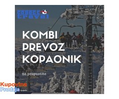 Kombi prevoz putnika do Kopaonika - Fotografija 3/4