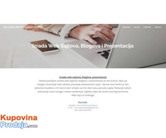Izrada web sajtova, blogova, prezentacija