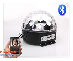 LED MP3 bluetooth disko kugla - Fotografija 2/4