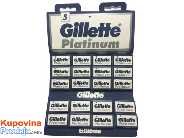 Žileti za brijanje Gillette platinum - 1/2