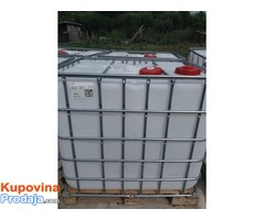 Plastične IBC cisterne kontejneri od 1000l - Fotografija 2/8