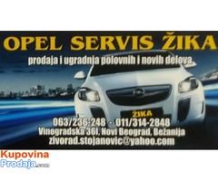 Opel delovi i servis Beograd