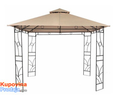 Metalna gazebo tenda Panama sa duplim krovom 3 x 3m