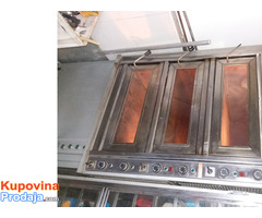 Električne etažne pekarske peći  sa fermentacionom komorom i pratećom opremom - Fotografija 3/5