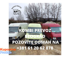 Kombi prevoz Beograd – Prevoz i selidbe Rapaić - Fotografija 5/7