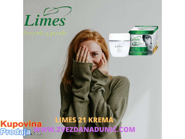 Limes 21 krema – 21 aktivna susptanca za našu kožu - 6/7