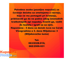 Cuvanje decaka sa smetnjama u razvoju