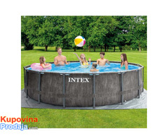 INTEX Greywood bazen 4.57x1.22m - Fotografija 1/4