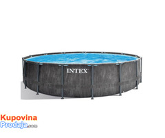 INTEX Greywood bazen 4.57x1.22m - Fotografija 2/4