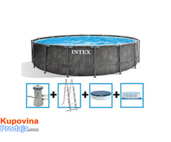 INTEX Greywood bazen 4.57x1.22m - Fotografija 3/4