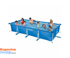 RECTANGULAR FRAME® Bazen 4.5m × 2.2 m × 84 cm - Metalna konstrukcija BESPLATNA POSTARINA RECTANGULAR FRAME® Bazen 4.5m × 2.2 m × 84 cm - Metalna konstrukcija BESPLATNA POSTARINA