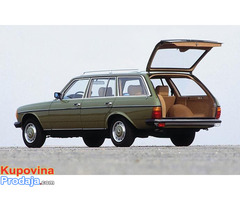 Kupujem mercedes w123 td karavan