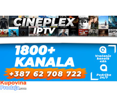 CINEPLEX IPTV - AKCIJA | 49 EUR = 12 mjeseci