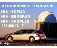Prevoz putnika Niš Sofija aerodrom Airport Transfers
