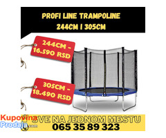 Profi line trampoline