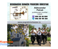 Beogradski duvački pogrebni orkestar bleh muzika trubači za sahrane