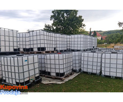 Prodajem plastične IBC cisterne - kontejnere 1000l - Fotografija 4/5
