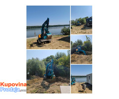 Iskop mini bagerom od 5 tona - Fotografija 3/6
