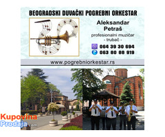 Pogrebni orkestar Beograd, bleh muzika, sahrane Srbija - Fotografija 1/4