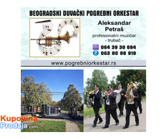 Pogrebni orkestar Beograd, bleh muzika, sahrane Srbija - Fotografija 3/4