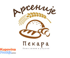 Pekari Arsenije potreban pekar i prodavačica