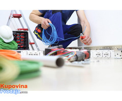 Sve elektro monterske radove kao i popravke u stanovima i kucama