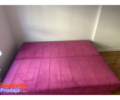 Krevet na rasklapanje , skoro neupotrebljavan - Fotografija 3/5