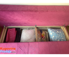 Krevet na rasklapanje , skoro neupotrebljavan - Fotografija 4/5