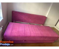 Krevet na rasklapanje , skoro neupotrebljavan - Fotografija 5/5