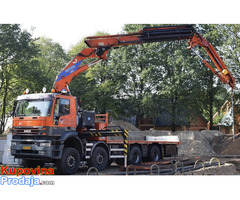 Iznajmljivanje kamiona sa rukom-kranom (HIAB)