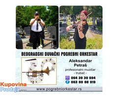Solo truba,violina,hor ili orkestar za sahrane pogrebe