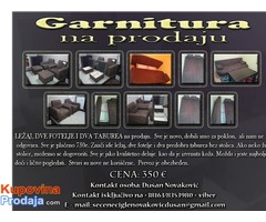 Garnitura na prodaju - Fotografija 1/10